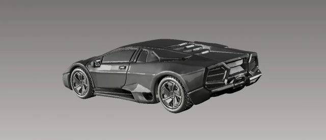 Car 3D Print Model .c4d .max .obj .3ds .fbx .stl .blend 