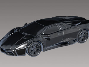 Car 3D Baskı Modeli
