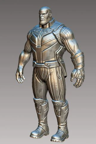 Tanos 3D Print Model .c4d .max .obj .3ds .fbx .stl .blend