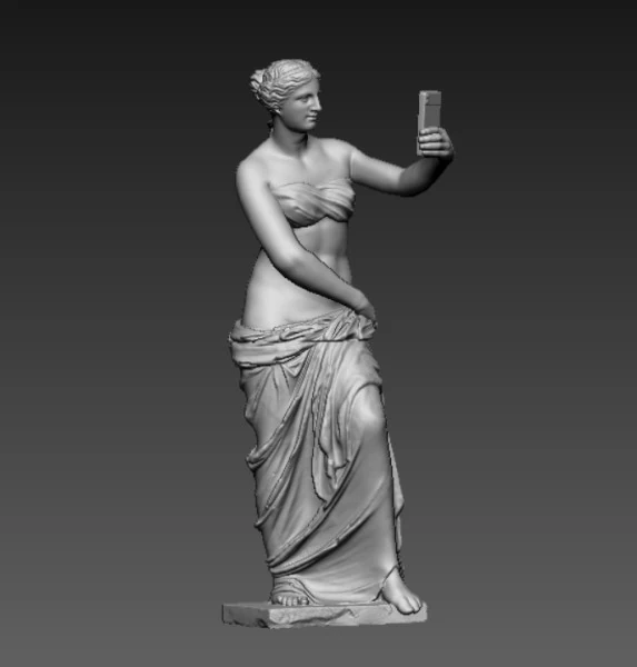 Venus de Milo 3D Print Model .c4d .max .obj .3ds .fbx .stl .blend 
