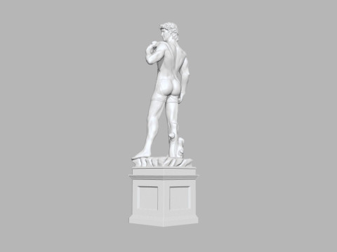 David in panties 3D 프린트 모델
