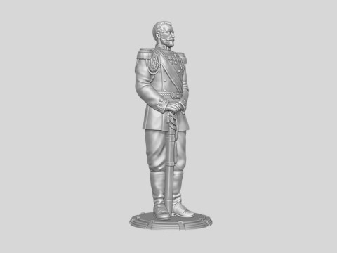 Nicholas the Second 3D 프린트 모델