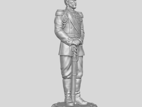 Nicholas the Second Modello di stampa 3D