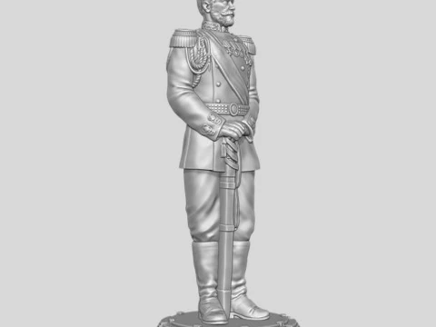 Nicholas the Second 3D Print Model