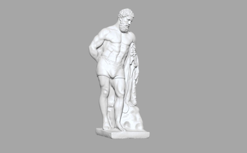 Hercules in panties Modello di stampa 3D .c4d .max .obj .3ds .fbx .stl .blend 