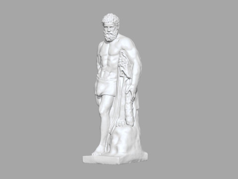 Hercules in panties Modello di stampa 3D