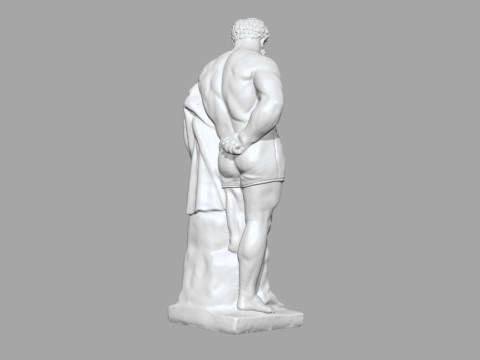 Hercules in panties Modello di stampa 3D