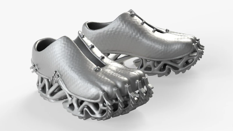 Shoes 01 3D Print Model .c4d .max .obj .3ds .fbx .stl .blend 