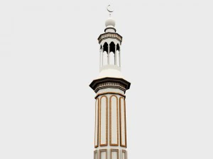 unique minar 3D Model