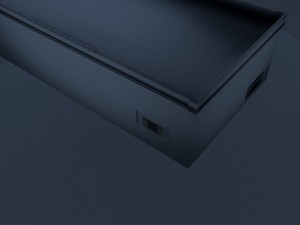 freezer chest 3D 模型