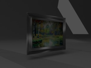photo frame 3D 模型