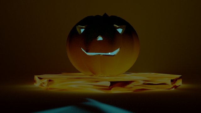 halloween pumpkin 3D Model .c4d .max .obj .3ds .fbx .stl .blend 