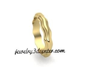 wedding rings 3D Model