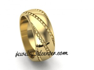 wedding ring 2 Modello 3D
