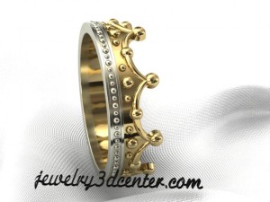 ring crown 3Dモデル