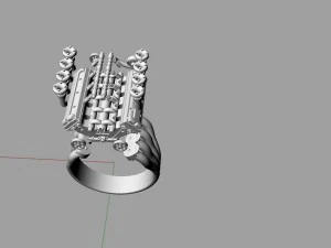 maserati engine 3D Model