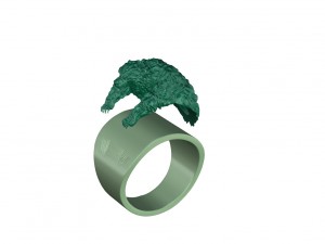 ring bear 3D 모델