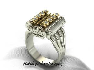 silnik pierścieniowy Model 3D