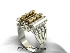 ring engine 3D मॉडल