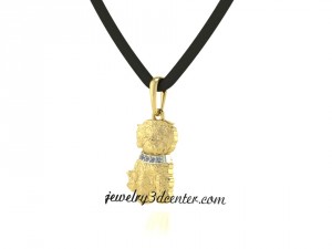 pendant dog 3D Model