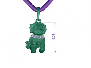 pendant dog 3D Model