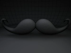 moustachio 3D Model
