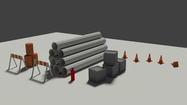 industrial misc elements pack 3D 모델 .c4d .max .obj .3ds .fbx .stl .blend 
