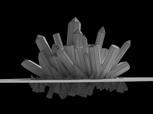 quartz model Modelo 3D