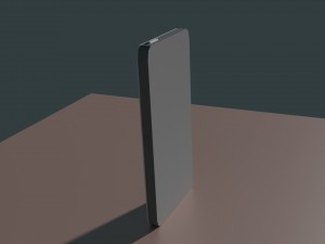 low poly iphone model 3D मॉडल