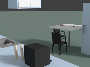 low poly office kitchen 3D 模型