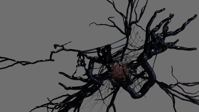 portal to the void Model 3D .c4d .max .obj .3ds .fbx .stl .blend 