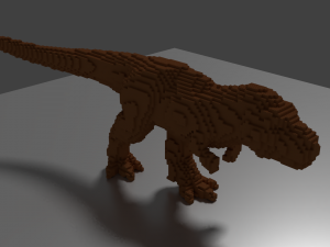lego t rex 3Dモデル