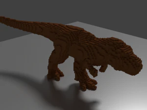 LEGO T-Rex Modello 3D