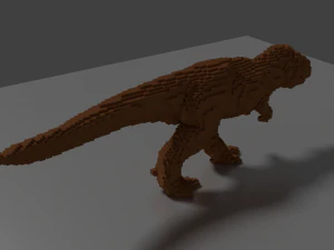 LEGO T-Rex Modello 3D
