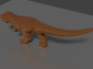 LEGO T-Rex Modello 3D