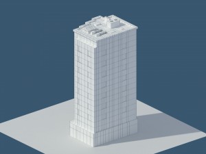 low poly aparment 1 3D 模型