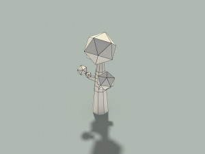 low poly tree 3D-Modell