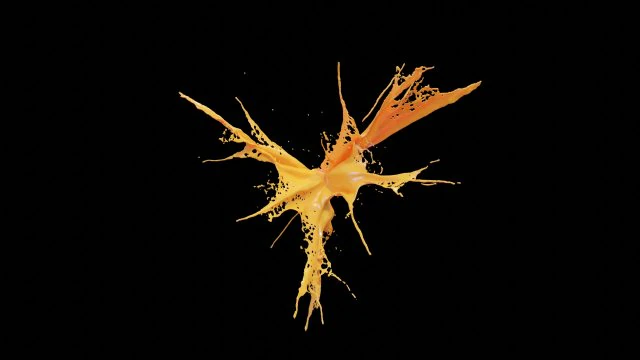 liquid explosion 3D Model .c4d .max .obj .3ds .fbx .stl .blend 