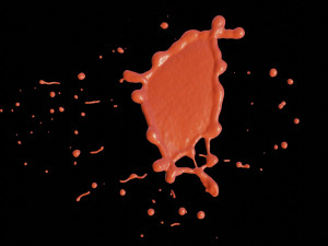 collided water drop 3D मॉडल