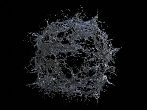 water explosion 3D Model