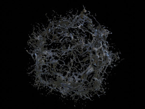 water explosion Modèle 3D