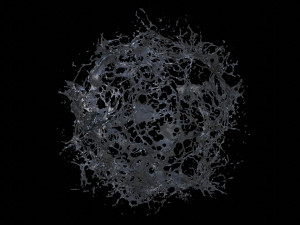 water explosion Modèle 3D