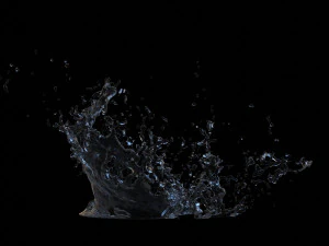 पानी का छींटा 3D मॉडल