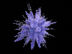 powder explosion vdb 3D 模型