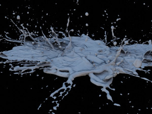 paint splash 3D Model