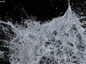 water explosion 2 Modello 3D