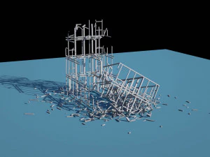 collapsed building 2 3D Model