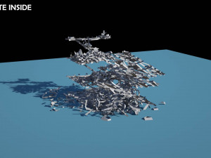 collapsed building 2 3D Модель