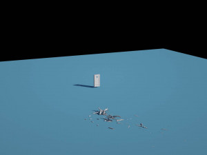 collapsed building 2 3D Модель