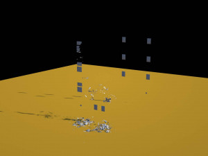 damaged building 3D Model